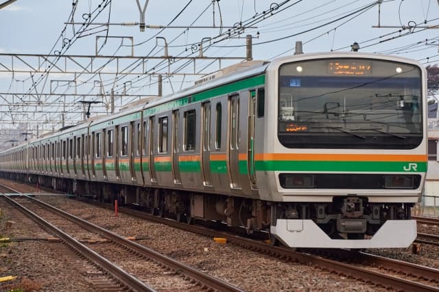 湘南新宿ラインの電車